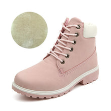Load image into Gallery viewer, 2019 Hot New Autumn Early Winter Shoes Women Flat Heel Boots Fashion Keep warm Women's Boots Brand Woman Ankle Botas Camouflage