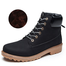 Load image into Gallery viewer, 2019 Hot New Autumn Early Winter Shoes Women Flat Heel Boots Fashion Keep warm Women's Boots Brand Woman Ankle Botas Camouflage