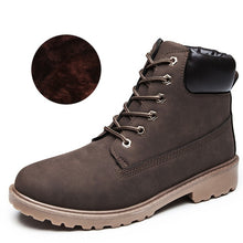 Load image into Gallery viewer, 2019 Hot New Autumn Early Winter Shoes Women Flat Heel Boots Fashion Keep warm Women's Boots Brand Woman Ankle Botas Camouflage