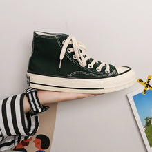 Load image into Gallery viewer, Original vulcanized shoes high top Classic Light-Weight Low-Top  Women trainer Shoes Canvas Sneakers