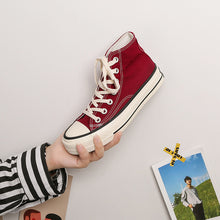 Load image into Gallery viewer, Original vulcanized shoes high top Classic Light-Weight Low-Top  Women trainer Shoes Canvas Sneakers