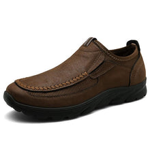 Load image into Gallery viewer, 2019 Brand Spring Autumn Leather Mens Casual Shoes Outdoor Sneakers Men Loafers Ultralight Breathable Men's Shoes Plus Size 47