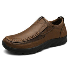 Load image into Gallery viewer, 2019 Brand Spring Autumn Leather Mens Casual Shoes Outdoor Sneakers Men Loafers Ultralight Breathable Men's Shoes Plus Size 47