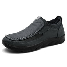 Load image into Gallery viewer, 2019 Brand Spring Autumn Leather Mens Casual Shoes Outdoor Sneakers Men Loafers Ultralight Breathable Men's Shoes Plus Size 47