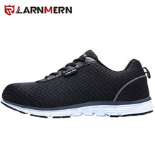 Load image into Gallery viewer, LARNMERN Lightweight Breathable Men Safety Shoes Steel Toe Work Shoes For Men Anti-smashing Construction Sneaker With Reflective