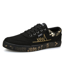 Load image into Gallery viewer, Graffiti Solid Shoes Lace-Up Outdoor Walking Lightweight Men Shoes 2019 New Sports Outdoor Sneakers Low-top Skateboarding Shoes